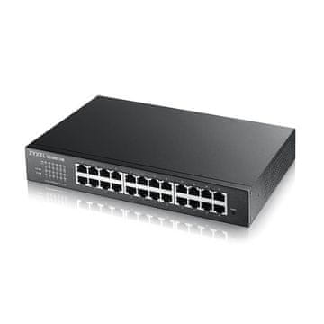 Zyxel Zyxel GS1900-24E-EU0103F Upravni L2 Gigabitni Ethernet stikalo s 24 porti, črno, 1U, primerna za montažo v rack