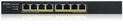 Zyxel Zyxel GS1915-8EP Upravljani L2 Gigabitni Ethernet stikalo s PoE, 8 portov, črno, CE, FCC, 72 W, kakovostna storitev