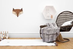 BeWooden Stenska dekoracija lisica Eliska