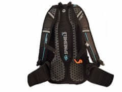 HAVEN Nahrbtnik RIDE-KI 22l black/blue brez rezervoarja z zaščito hrbtenice