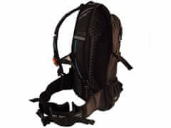 HAVEN Nahrbtnik RIDE-KI 22l black/blue brez rezervoarja z zaščito hrbtenice