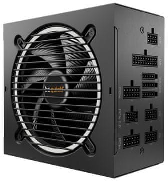 Be quiet! Bodite tiho! / PURE POWER 12 M 1000W / ATX3.1 / aktivni PFC / 120mm ventilator / 80PLUS Gold / modularni