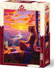 Art puzzle Sestavljanka Blaženi pogled 1000 kosov