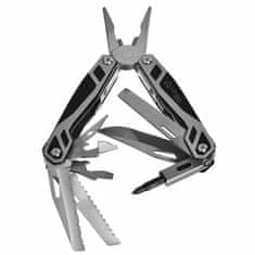 slomart Multitool AZYMUT Trohon - 12 orodij, 8 bitov in usnjen etui (H-P2010121) - Zanesljiv in večnamenski pripomoček za vsako priložnost