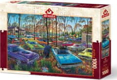 Art puzzle Sestavljanka Autovrakoviště 1000 kosov