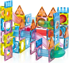 MOXY Magnetni gradbeni set Magnetiles 96 kosov