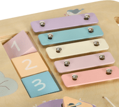 KIK Lesena interaktivna miza Pastel