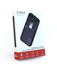 Komplet powerbank C-tech 10000mAh + držalo za mobilni telefon in powerbank BONE Bike Tie Pro-P