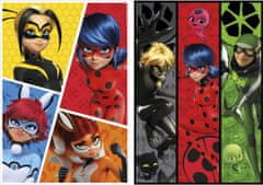 Educa Sestavljanka Magic Ladybug in črna mačka/2x100 kosov