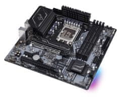 ASRock Asrock H670M Pro RS - Matična plošča LGA 1700 micro ATX z Intel H670, 128 GB RAM, 7.1 AV izhodom in napreden RAID podporo