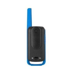 Motorola Motorola TALKABOUT T62 dvosmerna radijska postaja, 16 kanalov, maksimalni doseg 8000 m, črna/modra