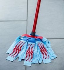 Vileda Nadomestni vložek za mop Vileda 3Action Velour XL - modra, brez praske, 1 kos, hitro pošiljanje 24h