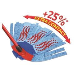 Vileda Nadomestni vložek za mop Vileda 3Action Velour XL - modra, brez praske, 1 kos, hitro pošiljanje 24h