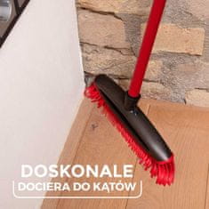 Vileda Nadomestni vložek za Vileda Always Clean PET PRO krtačo - črne in rdeče barve, primeren za mačke in pse vseh dlak.