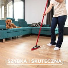 Vileda Nadomestni vložek za Vileda Always Clean PET PRO krtačo - črne in rdeče barve, primeren za mačke in pse vseh dlak.