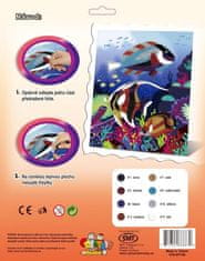 Artlover Ribe z bleščicami 20x25cm