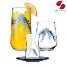 Pasabahce Kozarec Allegra voda / 425ml / dekor Pines / 3kos