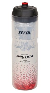 Zéfal Steklenica Zefal Arctica 75 nova srebrna/rdeča