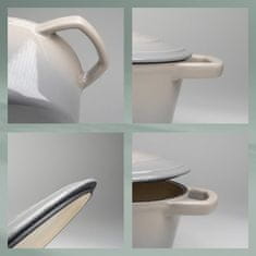 Kela Ponev KL-12859 litoželezna posodica s pokrovom CALIDO 29x23x11cm siva