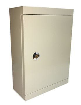 XtendLan Univerzalna kovinska stikalna plošča za steno 420x300x130mm