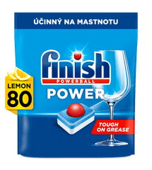 Lemon Sparkle Power All in One tablete za pomivalni stroj, 80 kosov