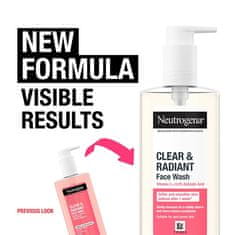 Neutrogena Posvetljujoči čistilni gel za problematično kožo Clear & Radiant (gel za umivanje obraza) 200 ml