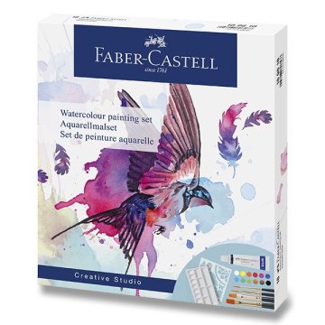Faber-Castell Akvarelne barve - komplet 18 barv