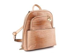 Ženski nahrbtnik / torbica 2v1 27x31 cm - beige light