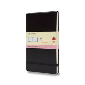Moleskine Album za akvarel - trda vezava - L, črna