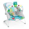 Baby Einstein Kick to It Neptun Glasbeni vibracijski ležalnik z lučkami do 9 kg