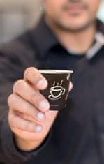 Euronova Coffee to go lonček / 90ml / 55mm / rjavi / 50kos