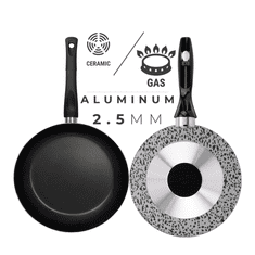 Aluminijasta ponev / 24cm / 2,5mm / Non-Stick
