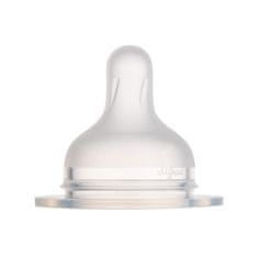 CANPOL BABIES Silikonski sesalec za stekleničko S-Shape mini 0m+, 2 kosa