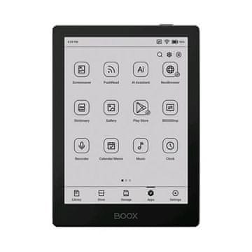 Onyx BOOX GO 6, e-knjiga, 6" Carta 1300, 32 GB, Bluetooth, Android 12, E-ink zaslon, črna
