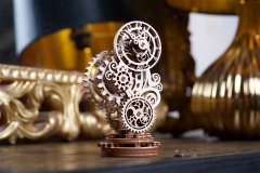 UGEARS 3D lesena mehanska uganka Steampunk ura
