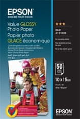 Epson papir 10x15 - 183g/m2 - 20 listov - vrednostno sijajni fotografski papir