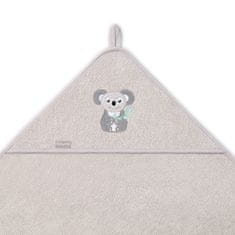 BabyOno Brisača s kapuco Bamboo grey 100x100 cm