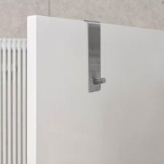 Sepio Obešalnik za vrata 6x20cm iz nerjavečega jekla