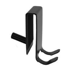 Sepio Kljuka za tuš vrata 8x4,5x1,5cm iz nerjavečega jekla BLACK