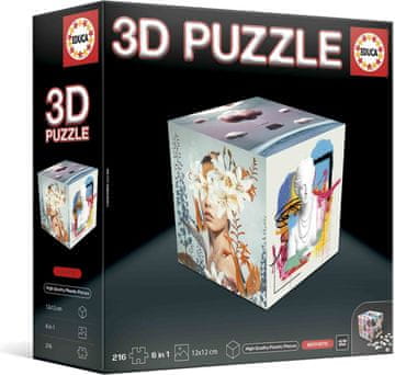 Educa 3D puzzle kocka Estetika 216 kosov
