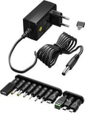Goobay Univerzalni napajalnik 230V/3-12V DC max. 27W 2,25A