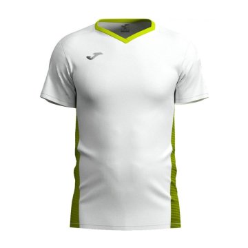 Joma Majice obutev za trening bela Camiseta Manga Corta Court