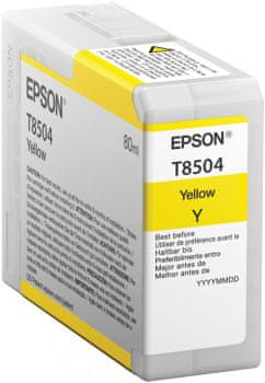 Epson kartuša T8504 rumena (80ml)