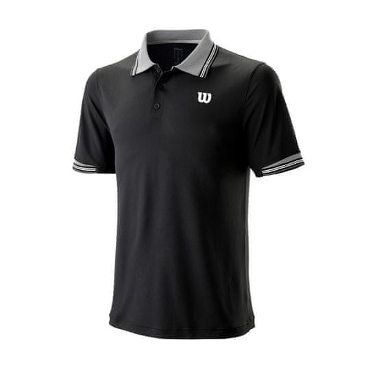 Wilson Majice črna Tennis-polo Star Tipped #19