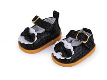 Čevlji za punčke - črni