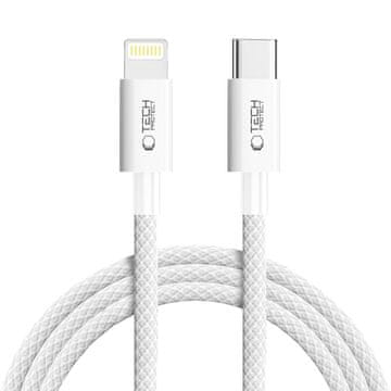 Tech-protect Ultraboost Lite kabel USB-C / Lightning PD 27W / 3A 2m, siva