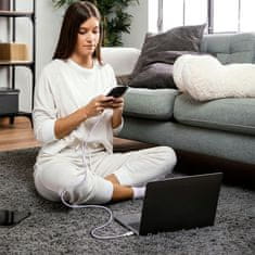 Tech-protect Ultraboost Lite kabel USB-C / Lightning PD 27W / 3A 2m, vijolična