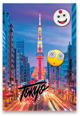 MAR MAR Šolski zvezek A4 Emoji 1 kos