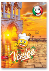 MAR MAR Šolski zvezek A4 Emoji 1 kos