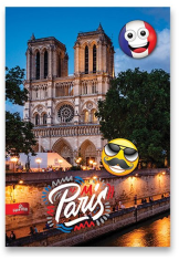 MAR MAR Šolski zvezek A4 Emoji 1 kos